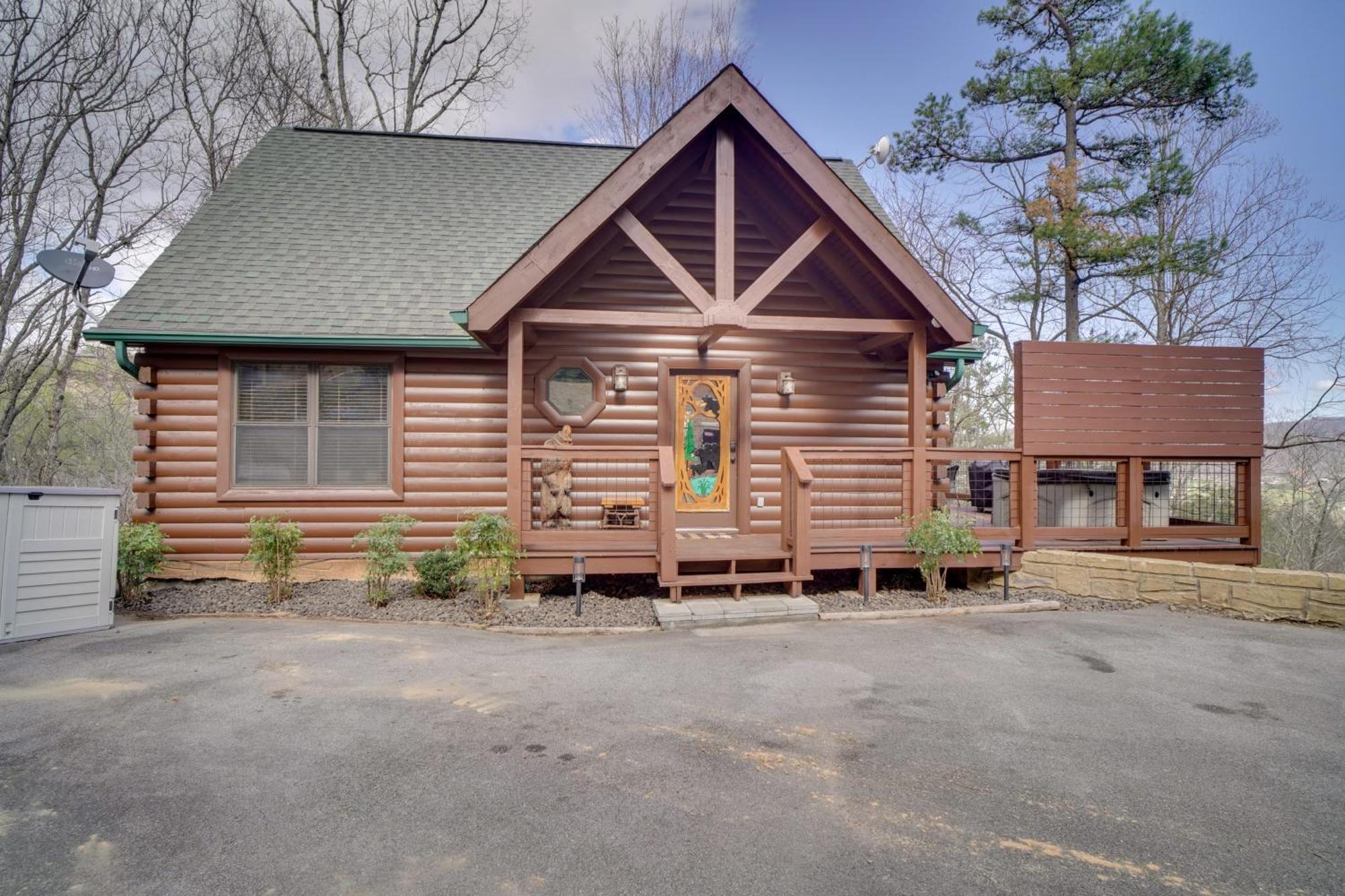 Hatcher Mtn Retreat Sevierville Cabin With Hot Tub! ภายนอก รูปภาพ