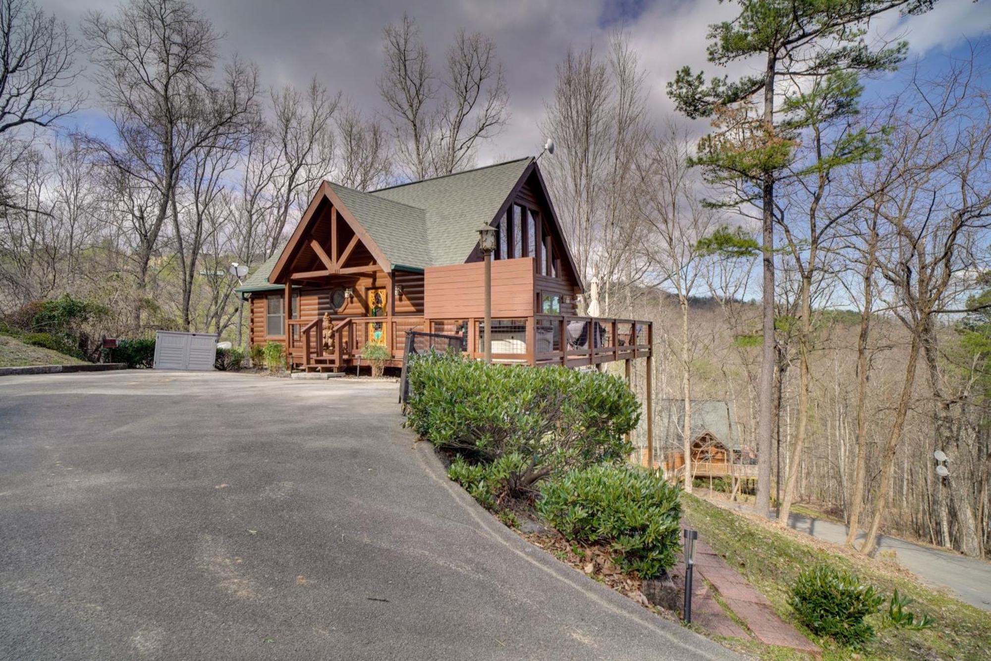 Hatcher Mtn Retreat Sevierville Cabin With Hot Tub! ภายนอก รูปภาพ